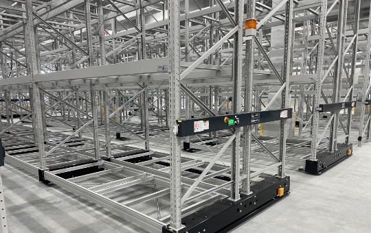 パレット移動ラック納入実績